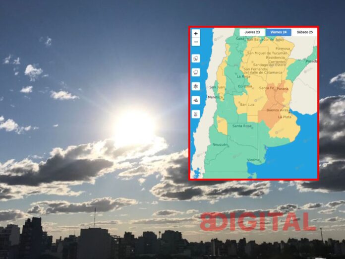 Calor antecede a las tormentas. Calor antecede a las tormentas.
