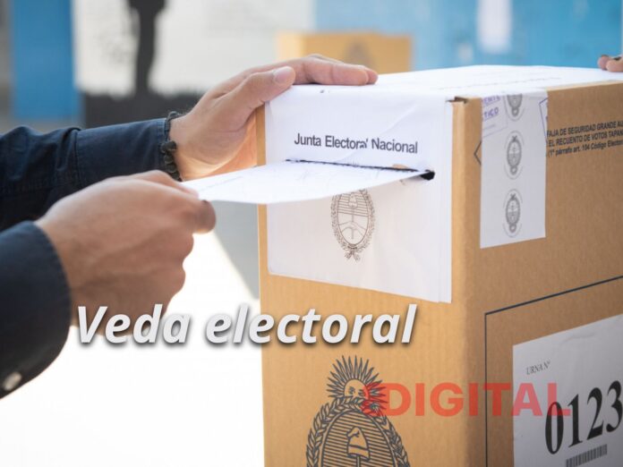 La veda electoral.