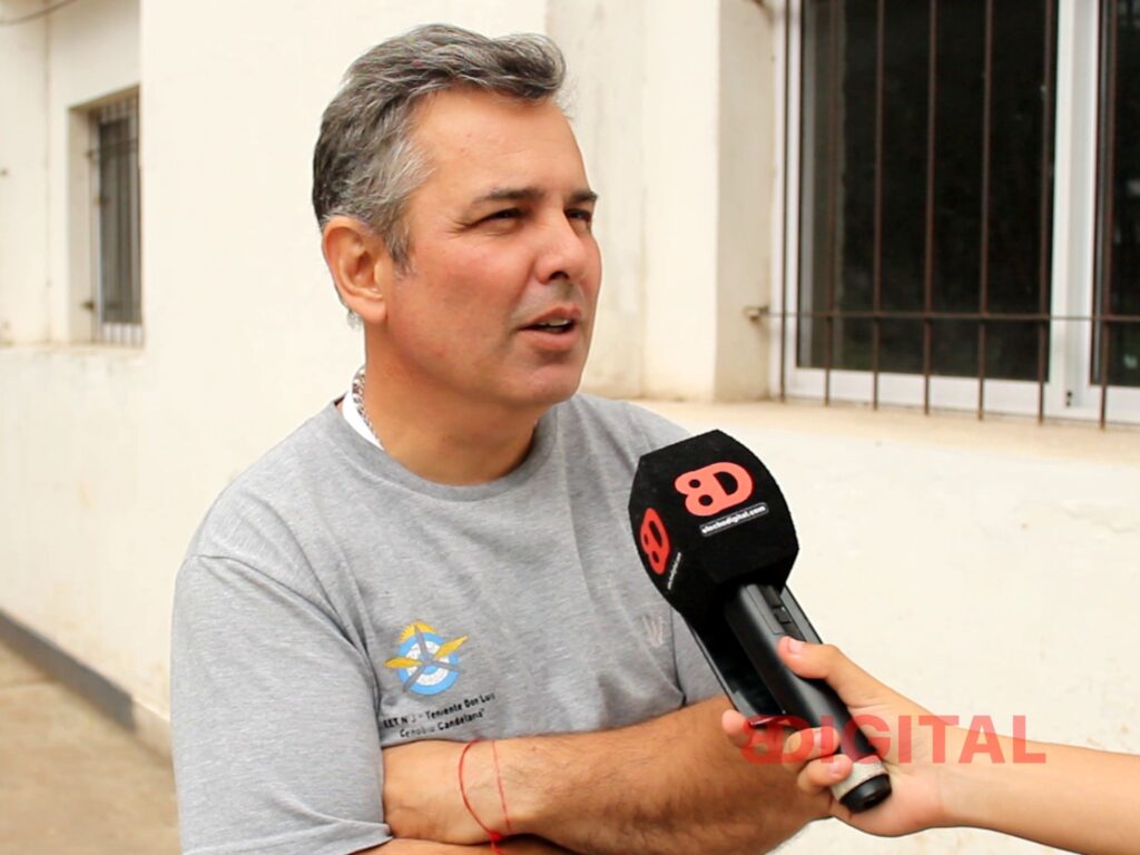 Sebastián Machado, Rector de la Tte. Candelaria. Foto: Elochodigital.