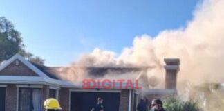 Hicieron un asado, se fueron de la casa y las brasas provocaron un incendio. Foto: P.E.R.