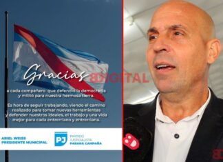 Ariel Weiss reconoce la derrota en Colonia Avellaneda tras triunfo de La Libertad Avanza Ariel Weiss reconoce la derrota en Colonia Avellaneda tras triunfo de La Libertad Avanza. Foto: Elochodigital.
