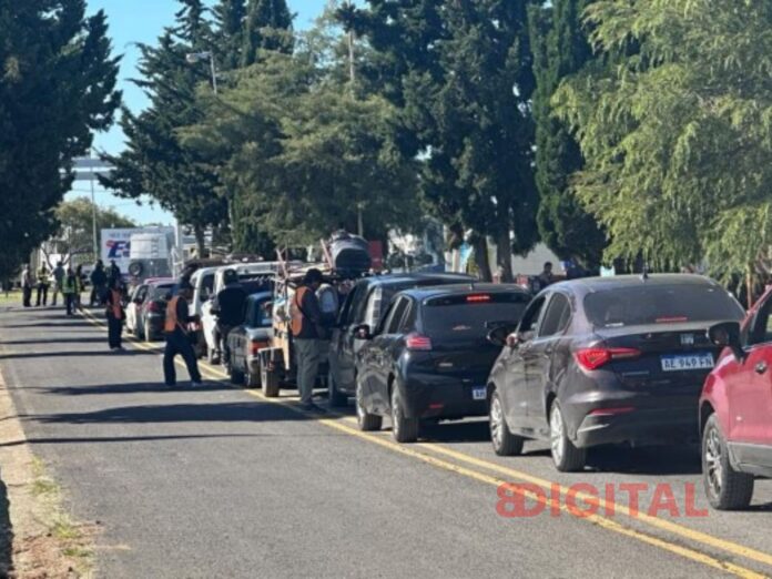 TC en Paraná. Foto: AHORA.