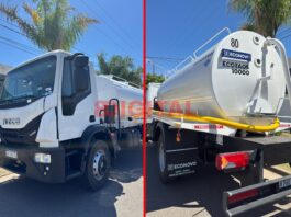 San Benito incorporó un nuevo camión atmosférico 0 km. Foto: MSB.