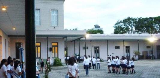 Escuela Normal “Mariano Moreno” de Concepción del Uruguay. Foto: Archivo