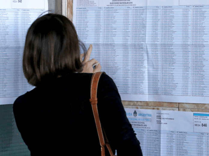 Consultá el padrón electoral para saber dónde votar este domingo Consultá el padrón electoral para saber dónde votar este domingo