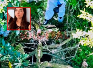 Caso Daiana Mendieta: primeras imágenes de las pericias. Foto: Elochodigital.