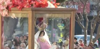 Virgen del Rosario en Paraná