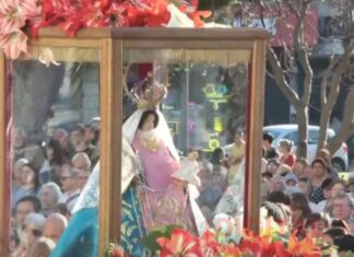 La Virgen del Rosario recorre Paraná: el circuito de la caravana y la misa central Virgen del Rosario en Paraná