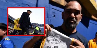 Los fanáticos lloran la pérdida de la leyenda del fútbol argentino. Foto: Infobae.