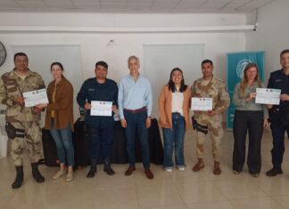 Capacitan a personal policial en control y fiscalización de buenas prácticas fitosanitarias en Entre Ríos