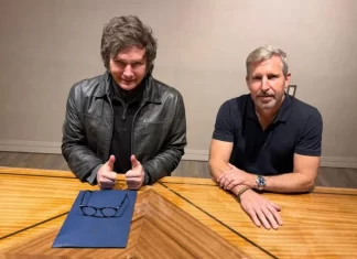 Javier Milei y Rogelio Frigerio se reunieron en Entre Ríos para coordinar políticas y avanzar en obras clave Javier Milei y Rogelio Frigerio se reunieron en Entre Ríos para coordinar políticas y avanzar en obras clave