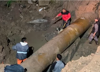 Se reparará un caño maestro de agua potable en el centro de la ciudad este lunes Intervención programada en un caño maestro. Foto: (MP).
