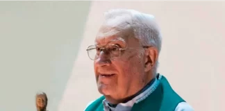 Falleció el sacerdote Agustín Kaul. Foto: (Redes).