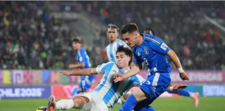 Argentina le ganó a Italia. Foto: NA.