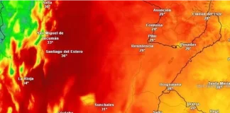 Pronostican temperaturas de hasta 30°C en el Litoral. Foto: Meteored.