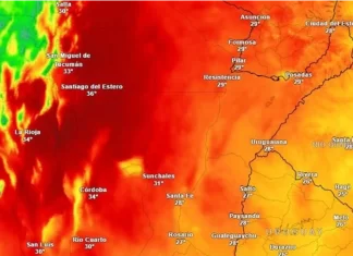 Pronostican temperaturas de hasta 30°C en el Litoral. Foto: Meteored.