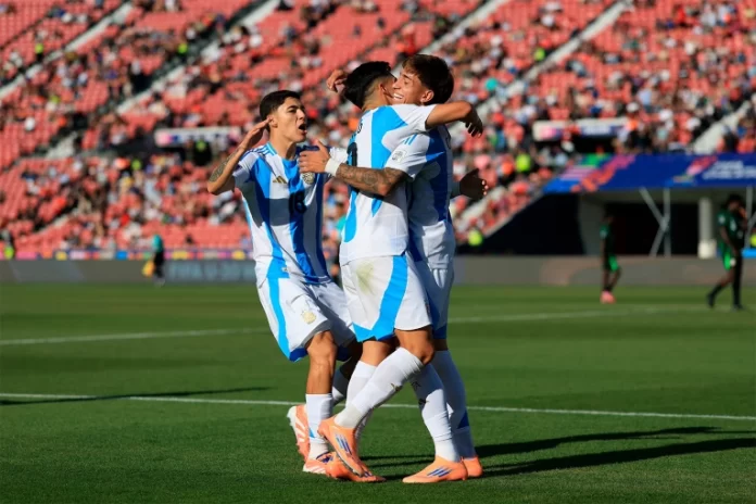 Argentina goleó a Nigeria