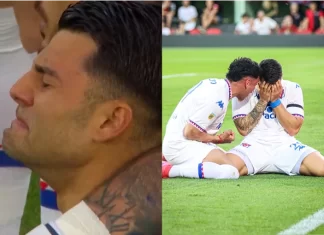 Nacho Russo jugó tras la muerte de su padre, lloró en el homenaje y le dedicó un gol a Miguel Ángel Russo Nacho Russo jugó tras la muerte de su padre.