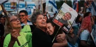 Hamas liberó rehenes. Foto: AP