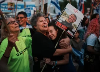 Hamas liberó rehenes. Foto: AP
