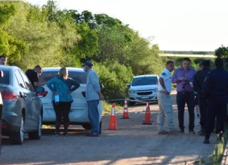 Macabro hallazgo en Concordia: encontraron un cuerpo desmembrado y sospechan que es del chofer desaparecido Cuerpo desmembrado hallado en Concordia. Foto: (Federico Gularte).