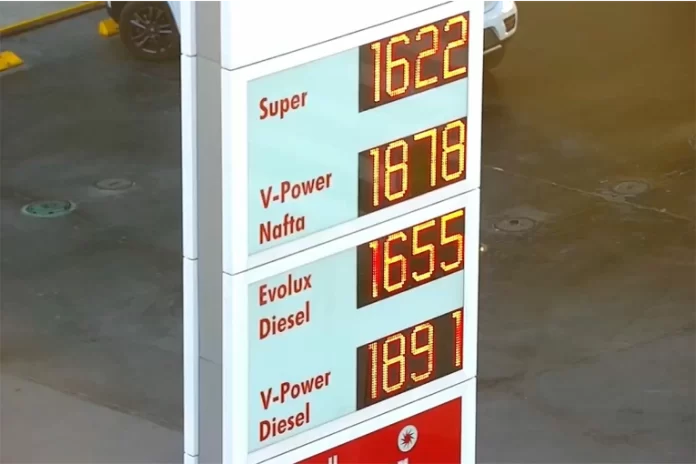 Nuevo aumento de combustibles en Paraná. Foto: Elonce. Nuevo aumento de combustibles en Paraná. Foto: Elonce.