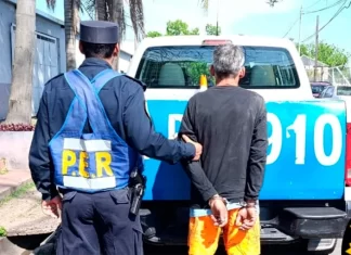 Detuvieron a un hombre tras agredir a su pareja e intentar incendiar ropa