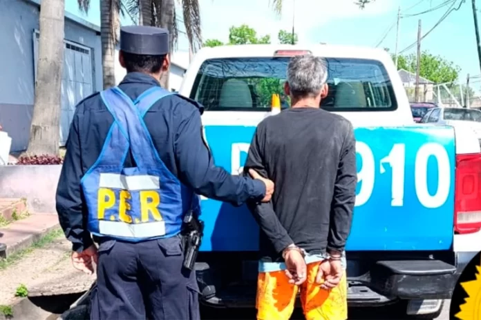 Detuvieron a un hombre tras agredir a su pareja e intentar incendiar ropa