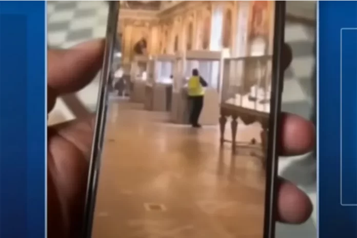 El video filmado por una turista. Foto: Telemundo Noticias