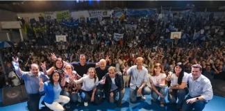 Fuerza Entre Ríos cerró su campaña en Villaguay.