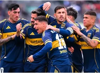 Boca le dio vuelta el partido a Barracas Central y suma un triunfo clave para el Torneo y la Copa Triunfo de Boca. Foto: (Bolavip).