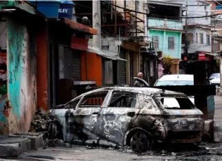 Violencia en las favelas de Brasil. Foto: Reuters/Aline Massuca