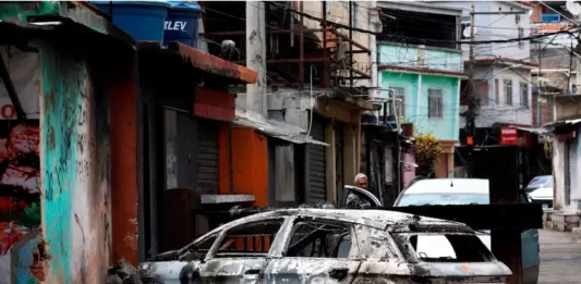 Violencia en las favelas de Brasil. Foto: Reuters/Aline Massuca