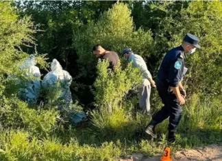 Hallan restos humanos en Entre Ríos.