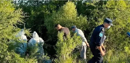 Hallan restos humanos en Entre Ríos.