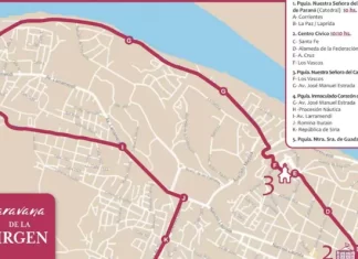 La Virgen del Rosario recorrerá las calles de Paraná