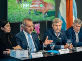 Scioli llega a Paraná. Foto: (GER).