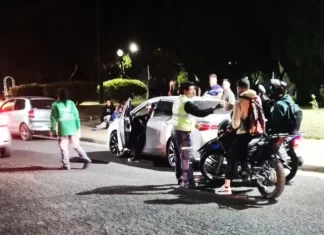Masivo operativo de tránsito en Paraná.