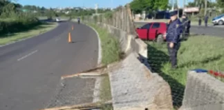 Tragedia en el Acceso Norte: un hombre murió tras chocar contra un muro en Paraná