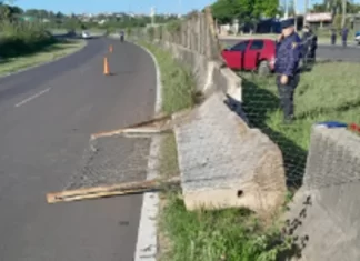 Tragedia en el Acceso Norte: un hombre murió tras chocar contra un muro en Paraná Tragedia en el Acceso Norte: un hombre murió tras chocar contra un muro en Paraná