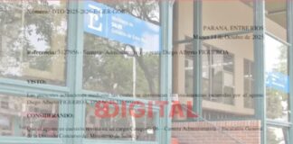 Sanción en la administración pública entrerriana. Foto: Elochodigital