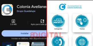 La Municipalidad de Colonia Avellaneda lanzó su app oficial. Foto: Elochodigital