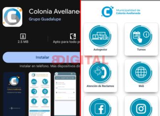 La Municipalidad de Colonia Avellaneda lanzó su app oficial. Foto: Elochodigital