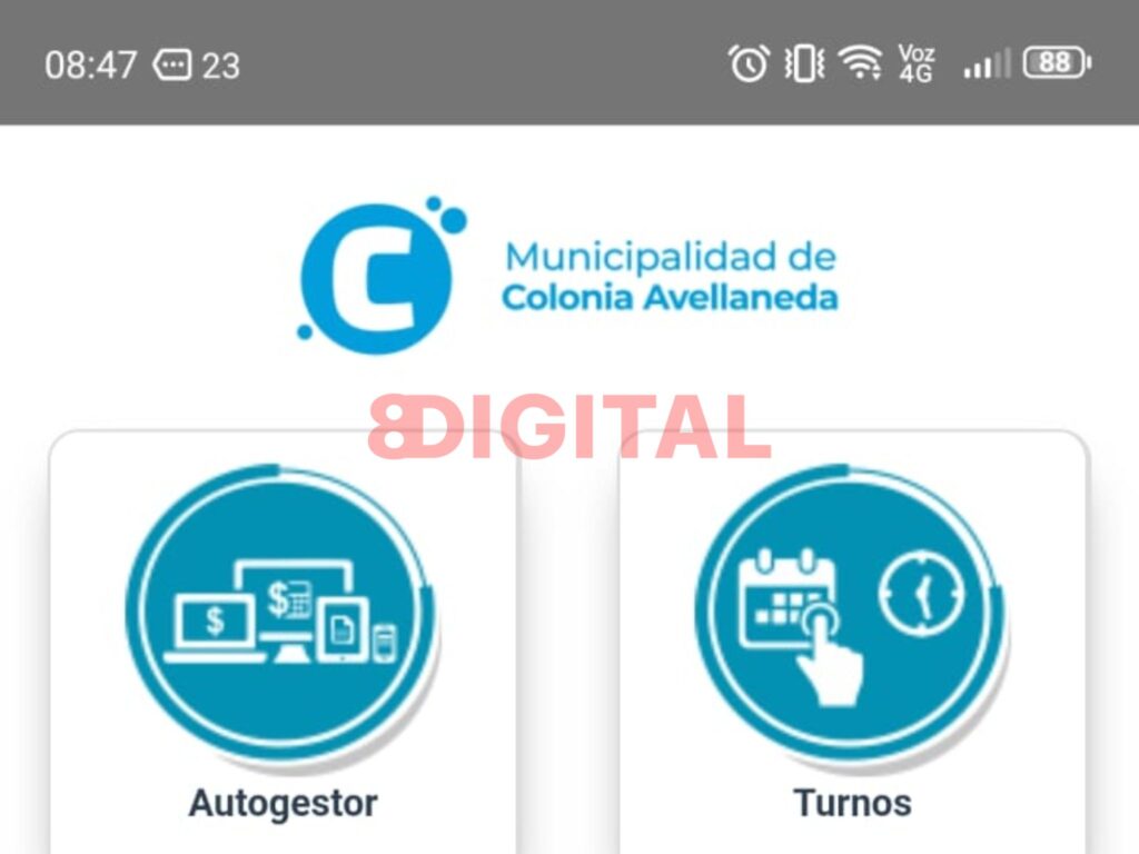 La Municipalidad de Colonia Avellaneda lanzó su app oficial. Foto: Elochodigital