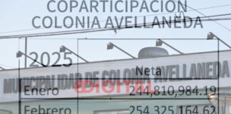 Colonia Avellaneda ya recibió más de $2.600 millones en coparticipación, pero las obras siguen paralizadas. Foto: Elochodigital.