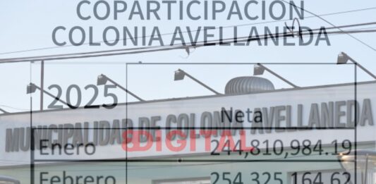 Colonia Avellaneda ya recibió más de $2.600 millones en coparticipación, pero las obras siguen paralizadas. Foto: Elochodigital.