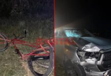 Tragedia en Ruta 11: un ciclista murió tras ser embestido por una camioneta en el kilómetro 212 Un ciclista murió tras ser embestido por una camioneta en el kilómetro 212. Foto: Elochodigital