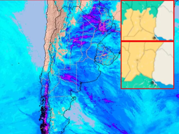 Alerta por tormentas