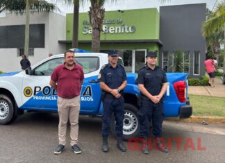 Nuevo patrullero 0KM para San Benito. Foto: MBS
