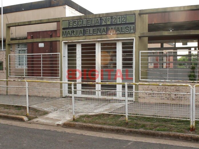 Escuela María Elena Walsh de Colonia Avellaneda. Foto: Elochodigital